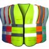Gilet d’Ouvrier Haute Visibilité