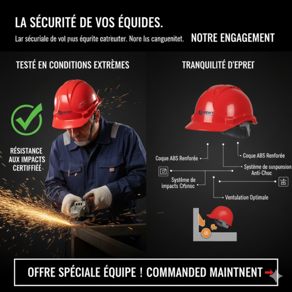 Casque de Protection Ouvrier