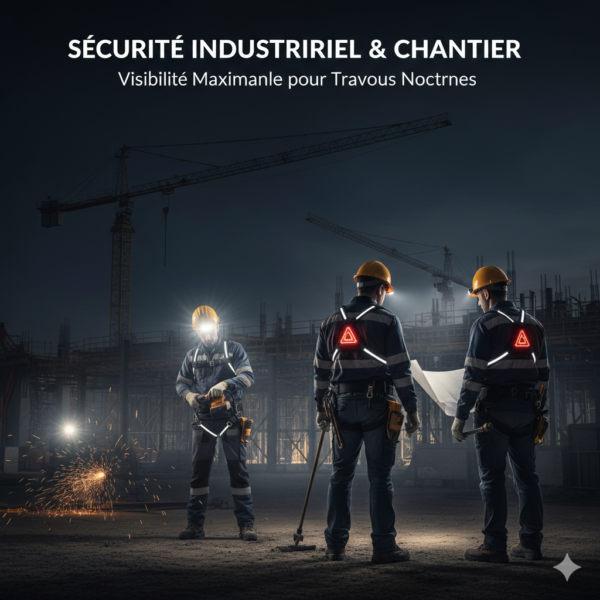 Gilet Lumineux LED de Sécurité